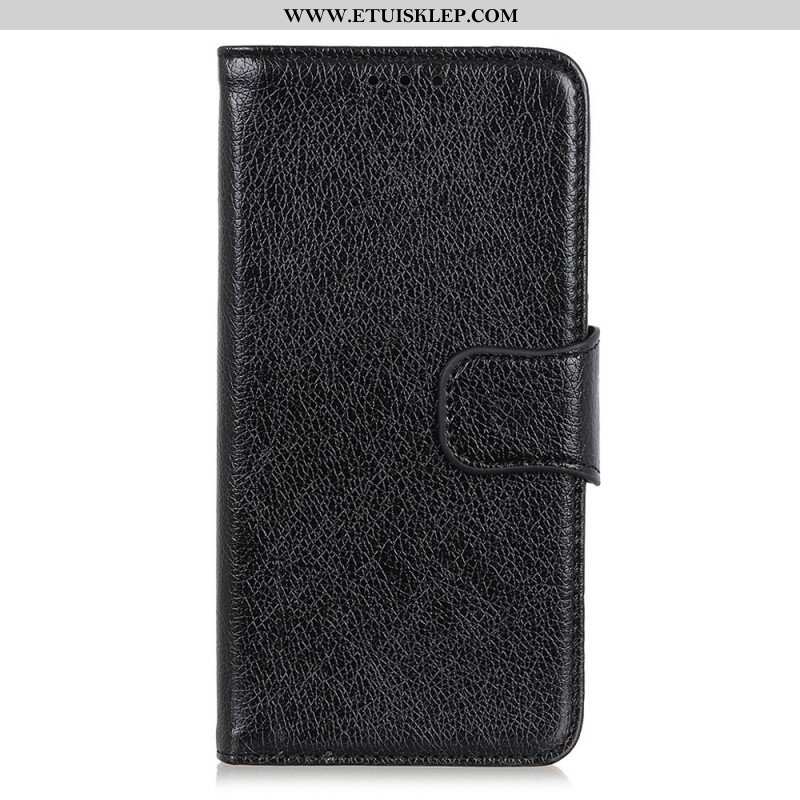 Etui Folio do Oppo Find X5 Lite Dwoina Skóry Nappa